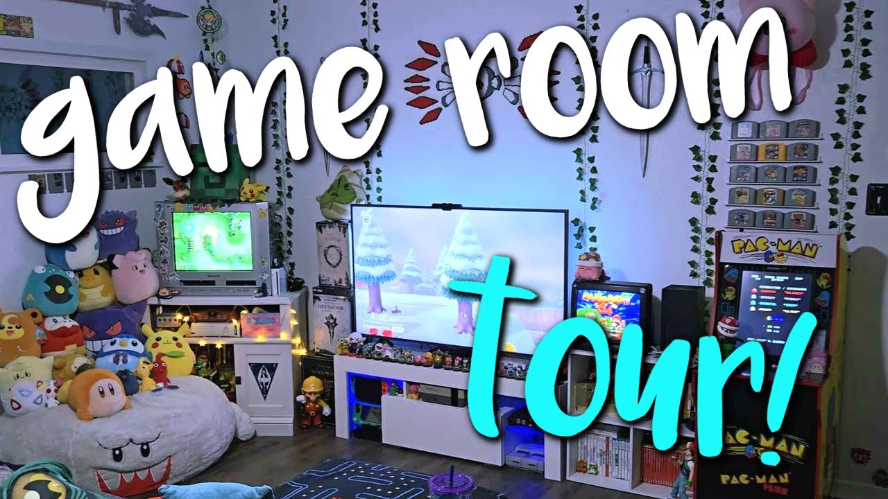 our new game room tour!! ✩&deg;｡⋆ 2025