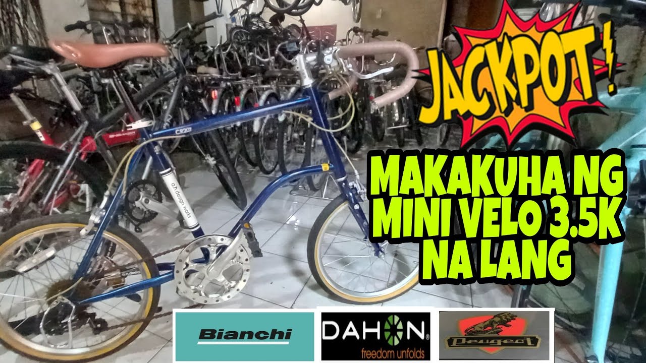JACKPOT MINI VELO 3.5K NA LANG|JAPAN SURPLUS|BIANCHI| MINI VELO| DAHON #sale #minivelo #bianchi