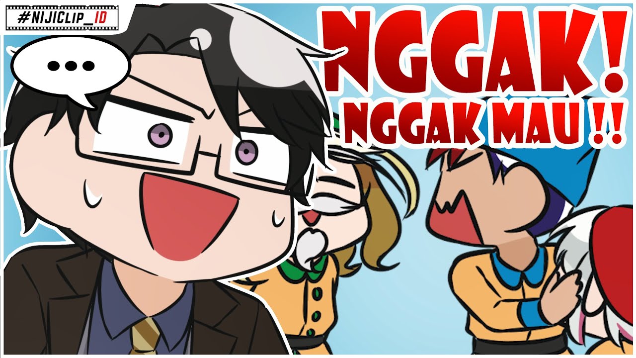 Taka Radjiman dan 3 Kurcaci NIJISANJI ID #NIJIClip_ID