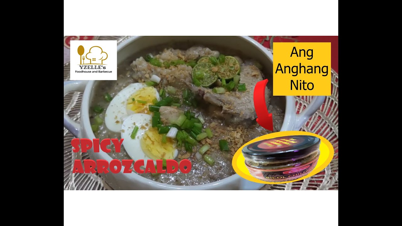 Spicy Arrozcaldo | Hanep para sa malamig na panahon | Hot andSpicy | #yzellesfoodhouse #arrozcaldo