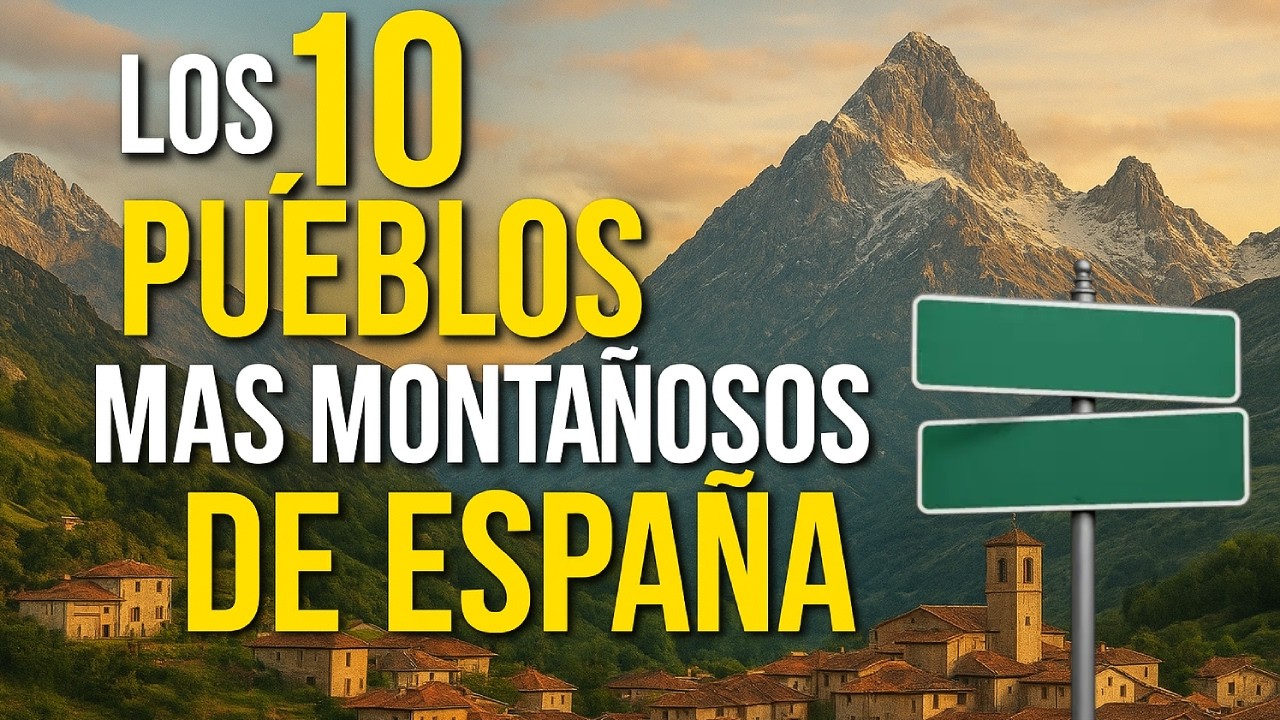 Los 10 Pueblos de Montaña Más Bonitos de España (Te Enamorarán😍)