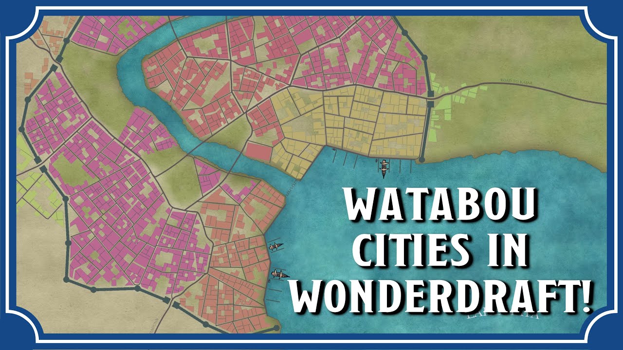 Watabou City Maps in Wonderdraft | Icarus Games