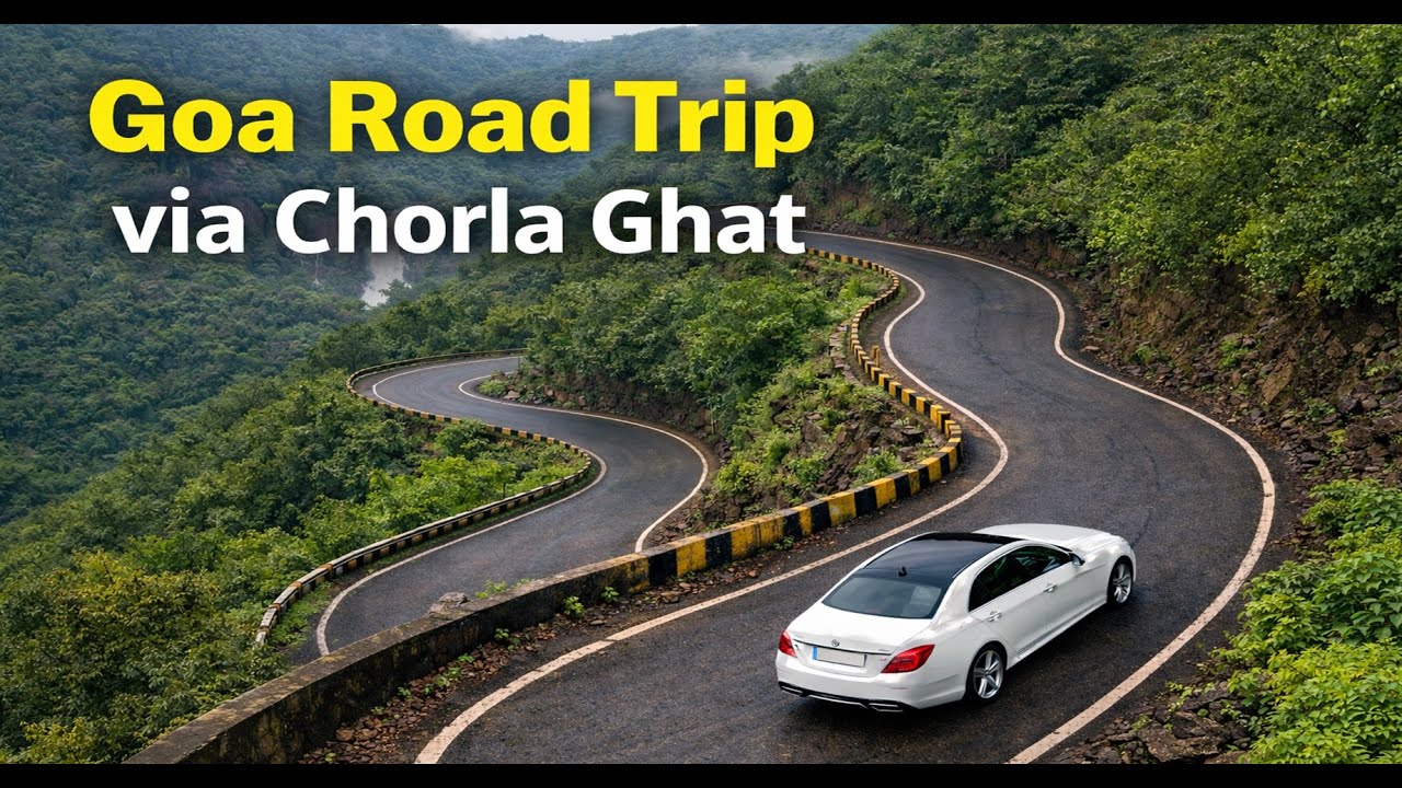 Belagavi to Goa via Chorla Ghat Road Trip  Full Scenic Car Drive Experience