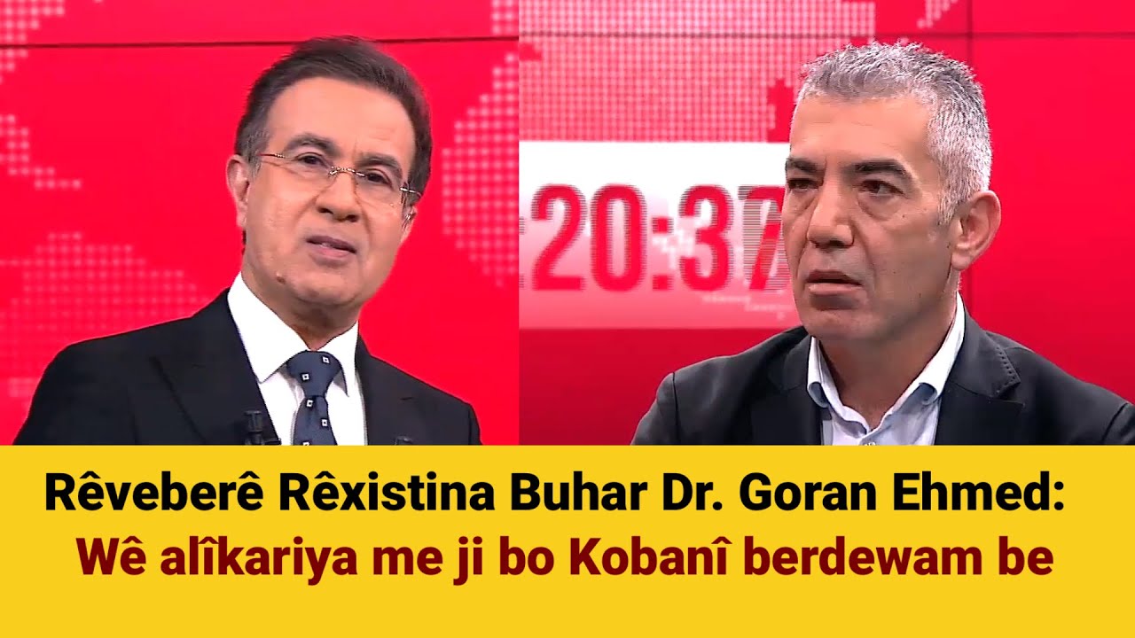 Rêveberê Rêxistina Buhar Dr. Goran Ehmed: Wê alîkariya me ji bo Kobanî berdewam be مدير منظمة بهار