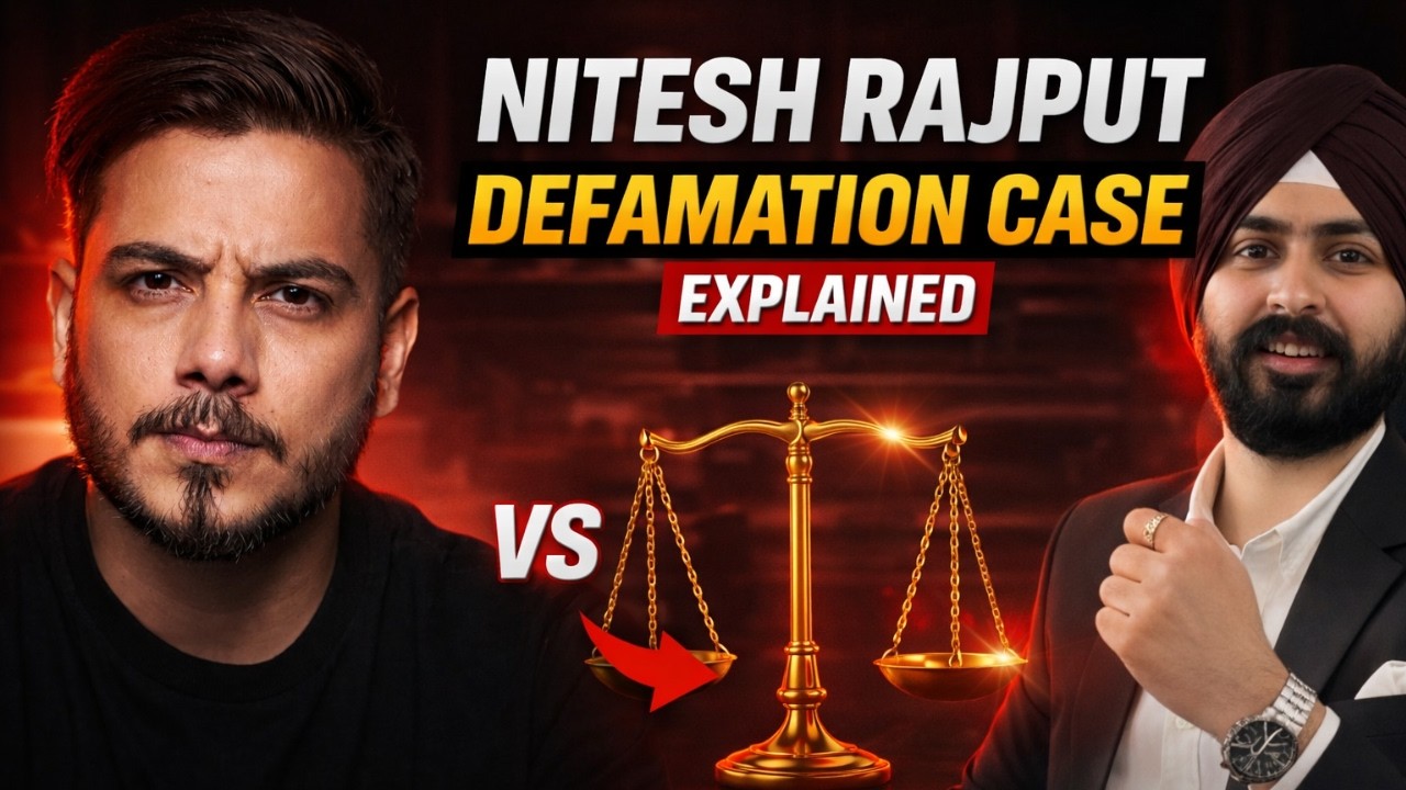 Nitesh Rajput Case Explained | Online Allegations Par Criminal Ya Civil Defamation? Punishment & Law