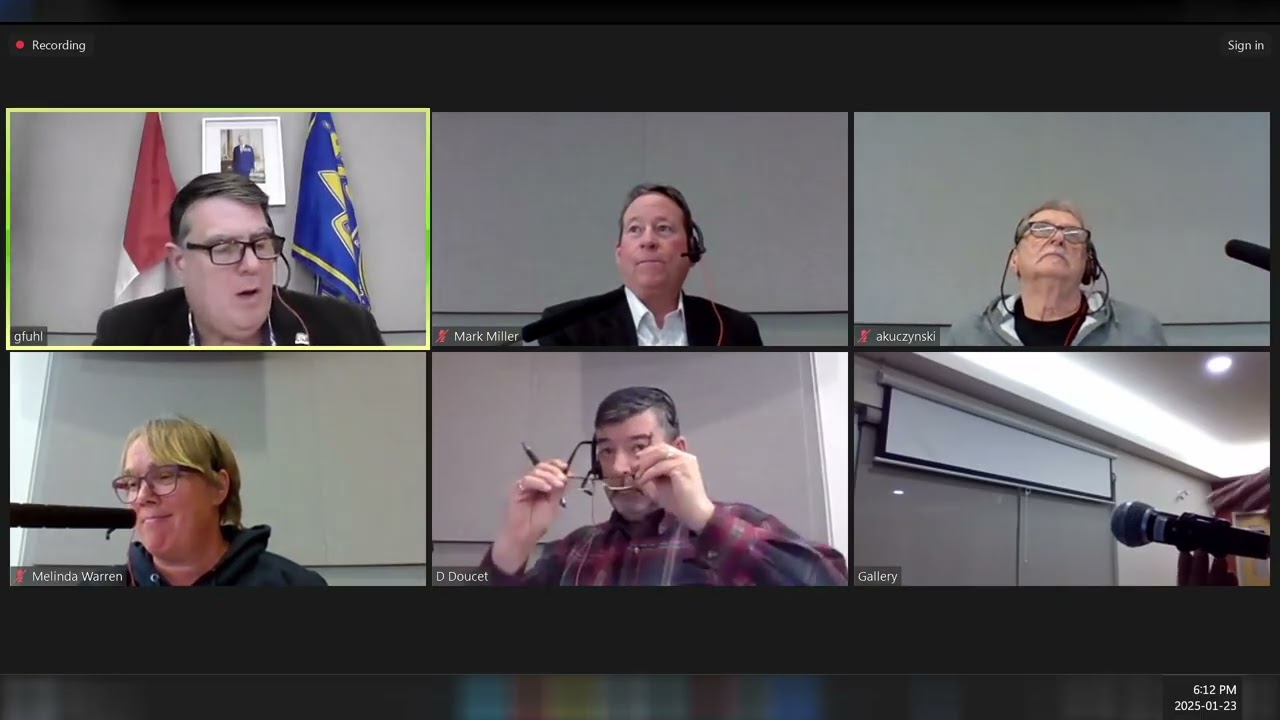 RM of Springfield Planning Meeting January 23, 2025 (Zoom Footage)
