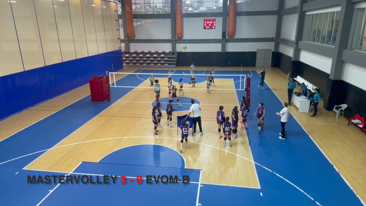 MASTERVOLLEY  3 - 0 EVOM B 25-2026 Sezonu MDK1L Grup Maçı