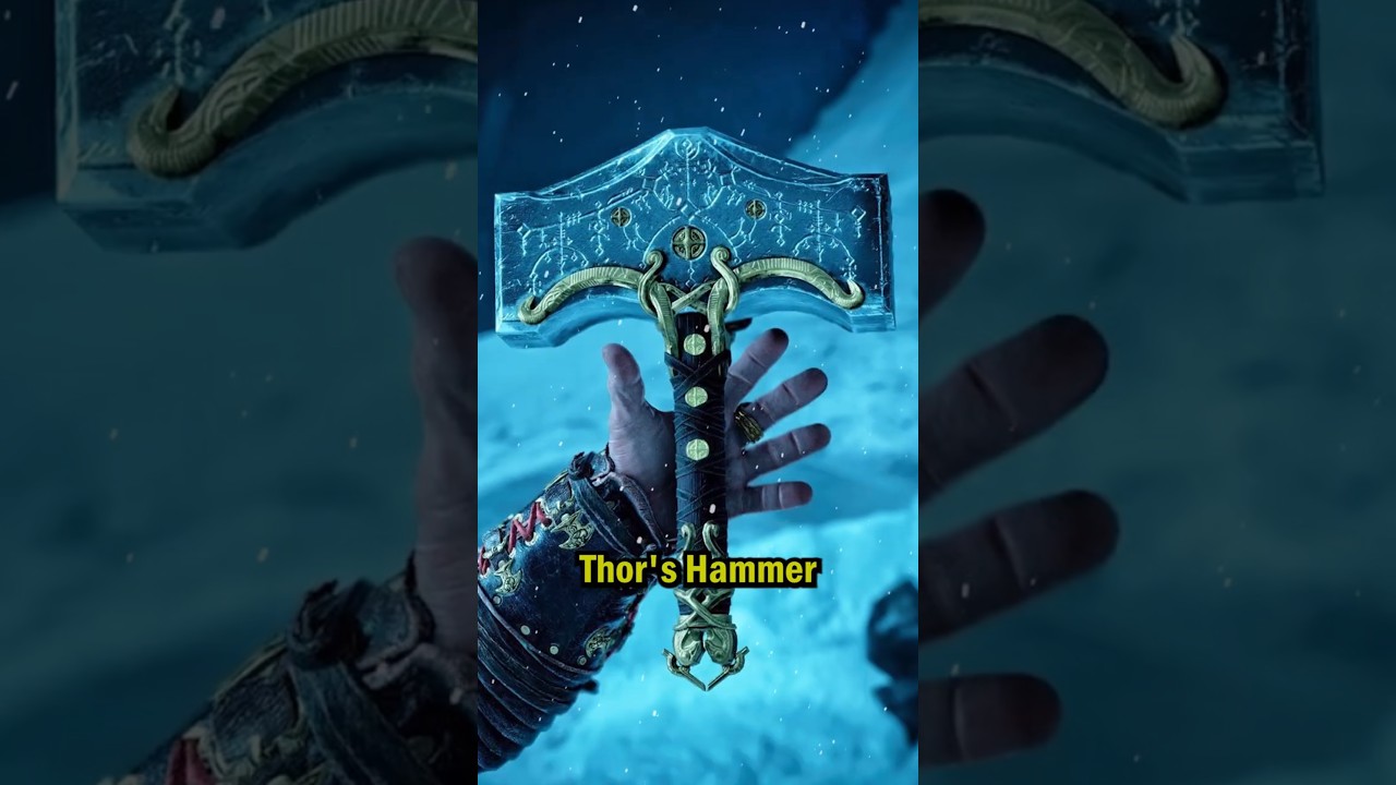 Origin of the Leviathan Axe #kratos #godofwar #godofwarragnarok