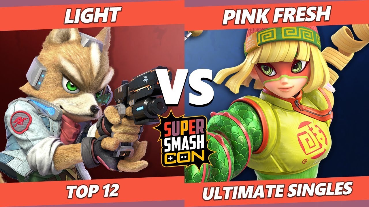 SSC Fall Fest Top 12 - Light (Fox) Vs. Pink Fresh (Min-Min) SSBU Ultimate Tournament