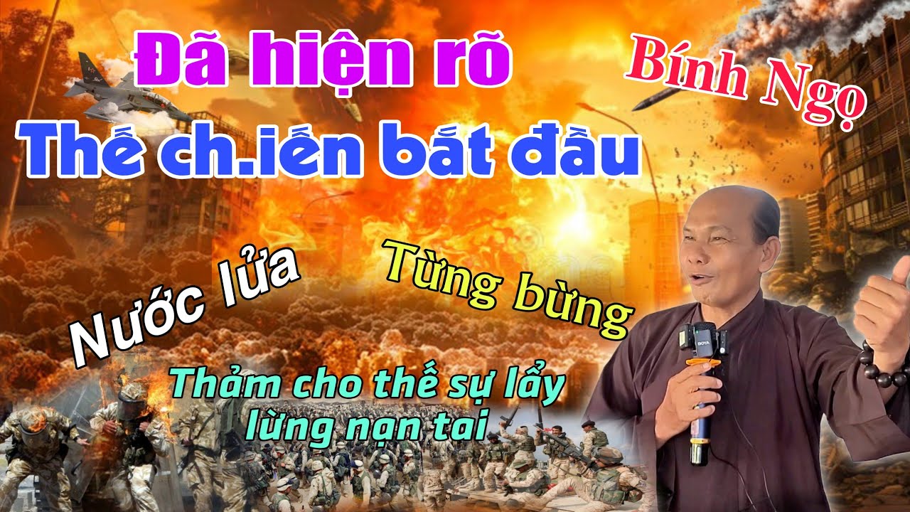 Chú 7 Thiện mới nhất. Thế chi.ến bắt đầu, đã hiện rõ. Khổ thảm khắp nơi.