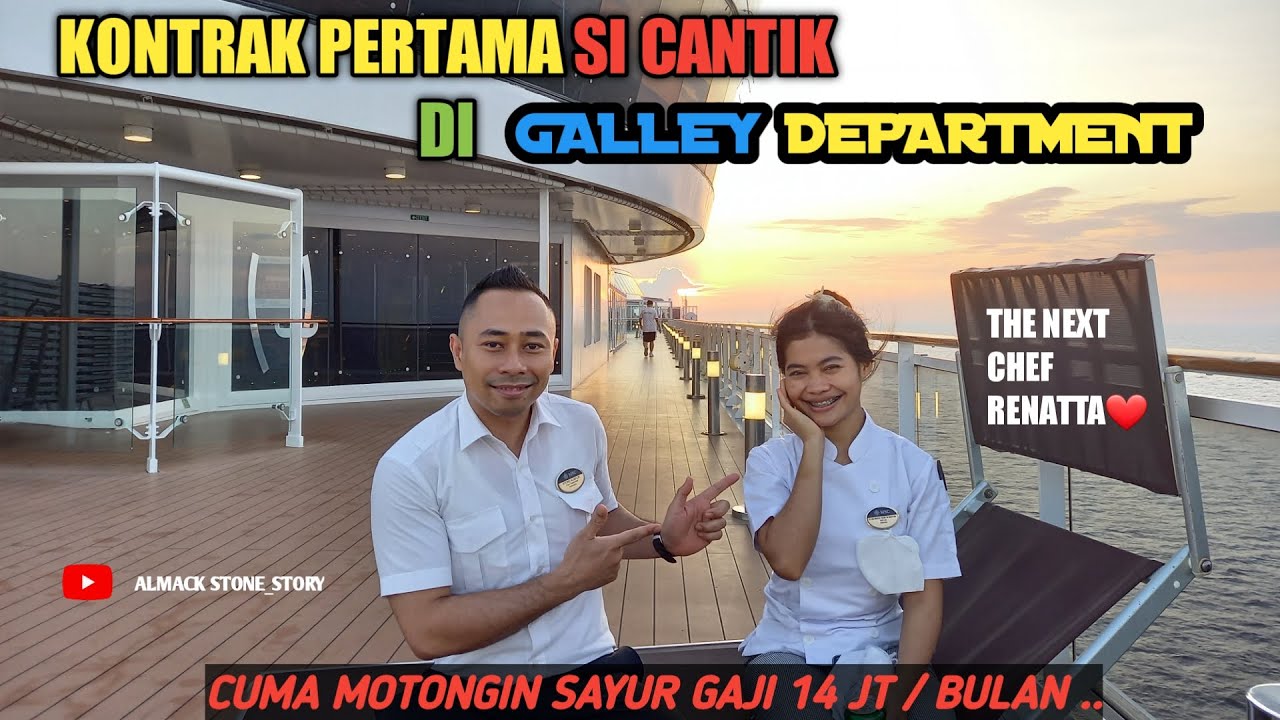 GALLEY DEPARTMENT DI KAPAL PESIAR MSC CRUISES || Vlog anak kapal