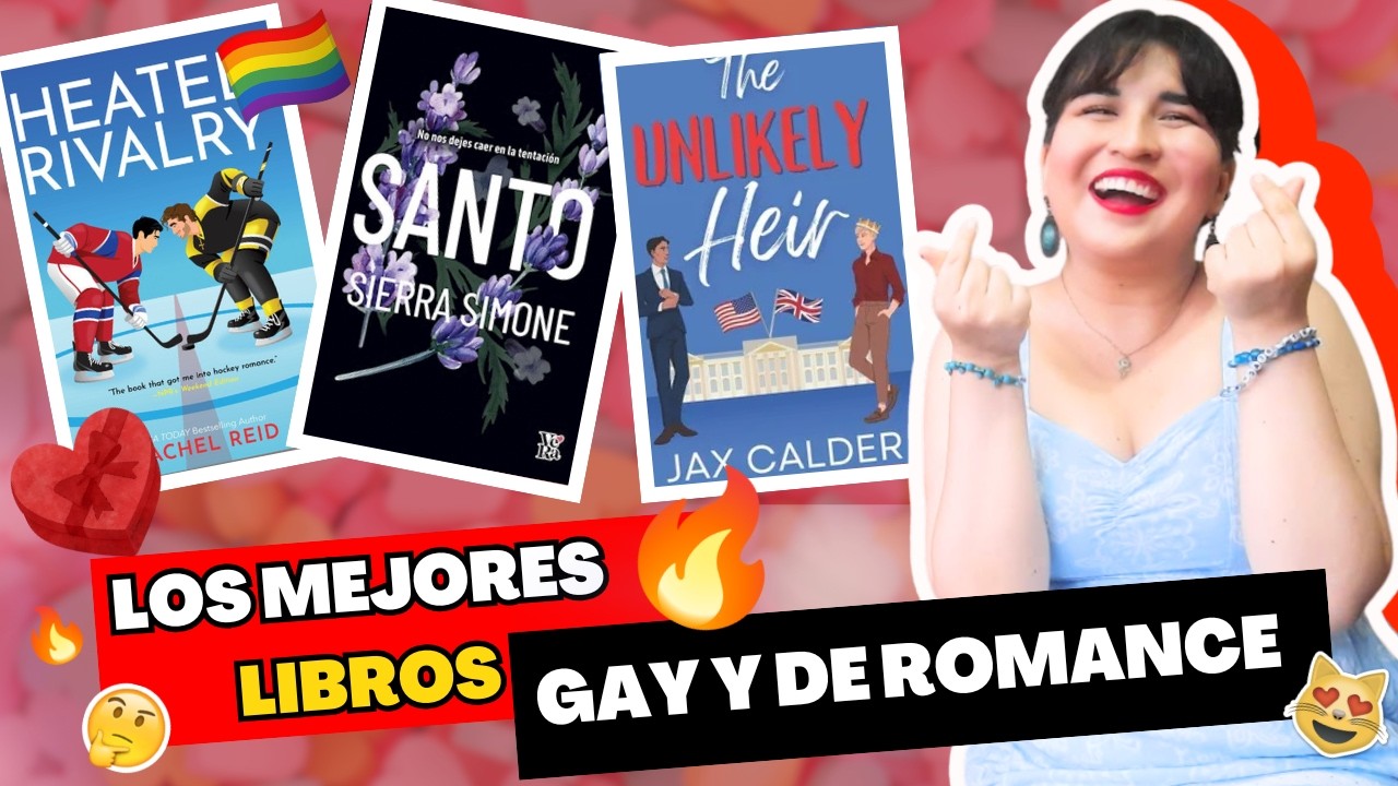 Top 5: Mis libros GAY FAVORITOS | Recomendaciones de LIBROS LGTBIQ por SAN VALENTÍN | Lucía Fídhel
