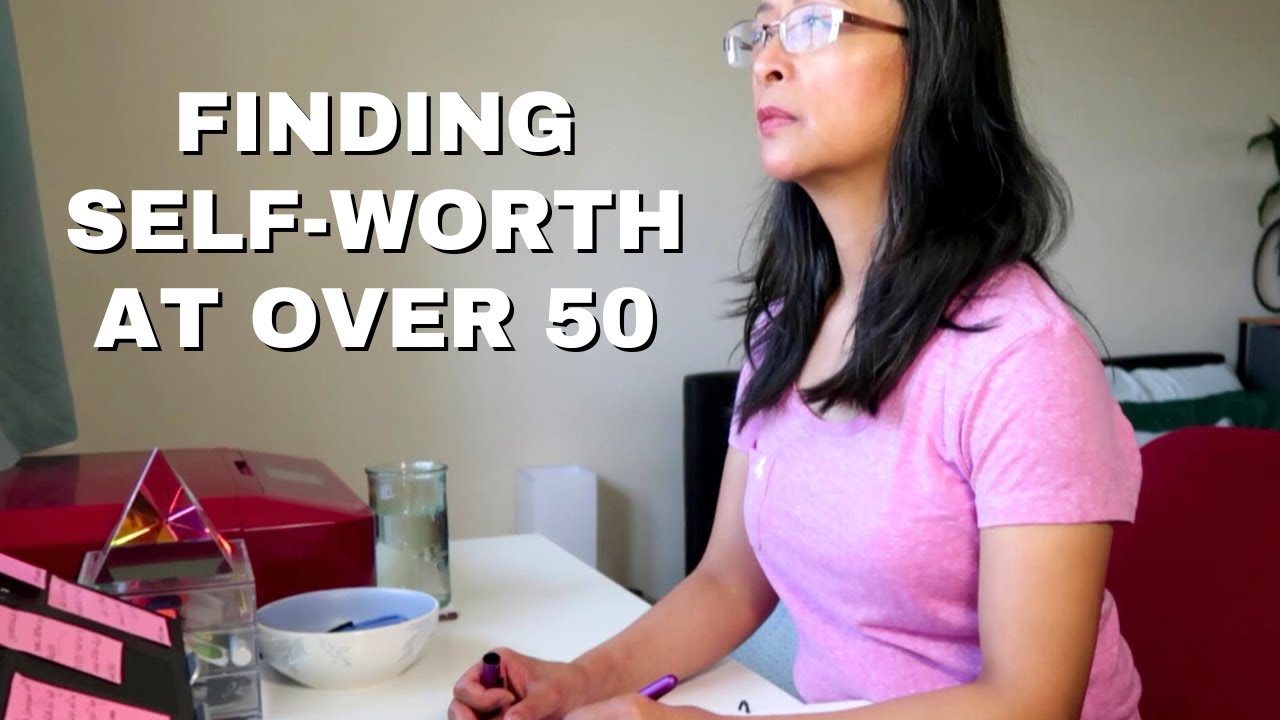 Over 50 Diaries: Journaling For Self-Worth| Camera Confidence Challenge Day 4