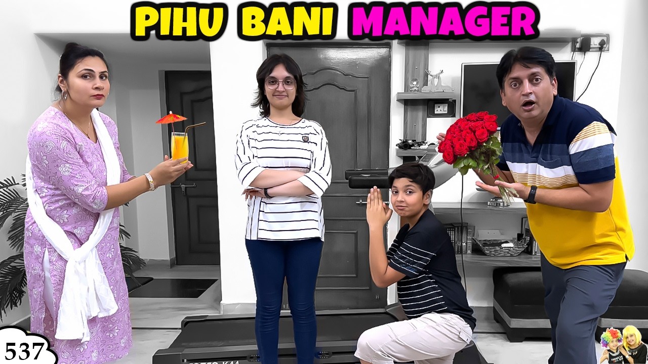 PIHU BANI MANAGER | Ep 537 | Ghar ka Election - Part 3 | Daily Family Vlog | Aayu and Pihu Show