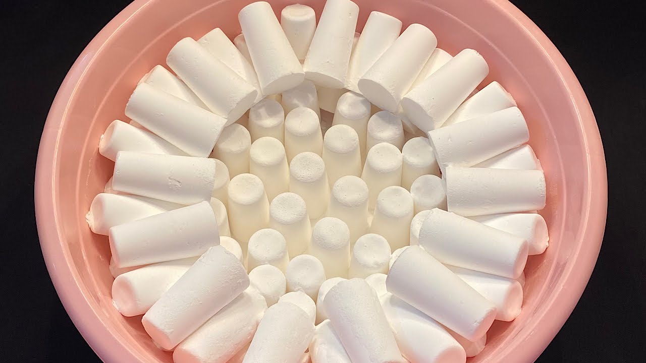 73 blocks baking soda crush | ASMR Very Fun