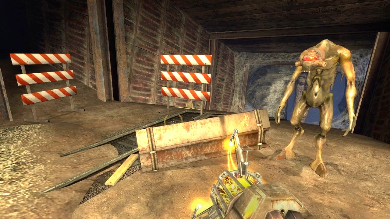 Заброшенное шахтерское подземелье Half-Life 2 Vortal Coil, эпизод второй