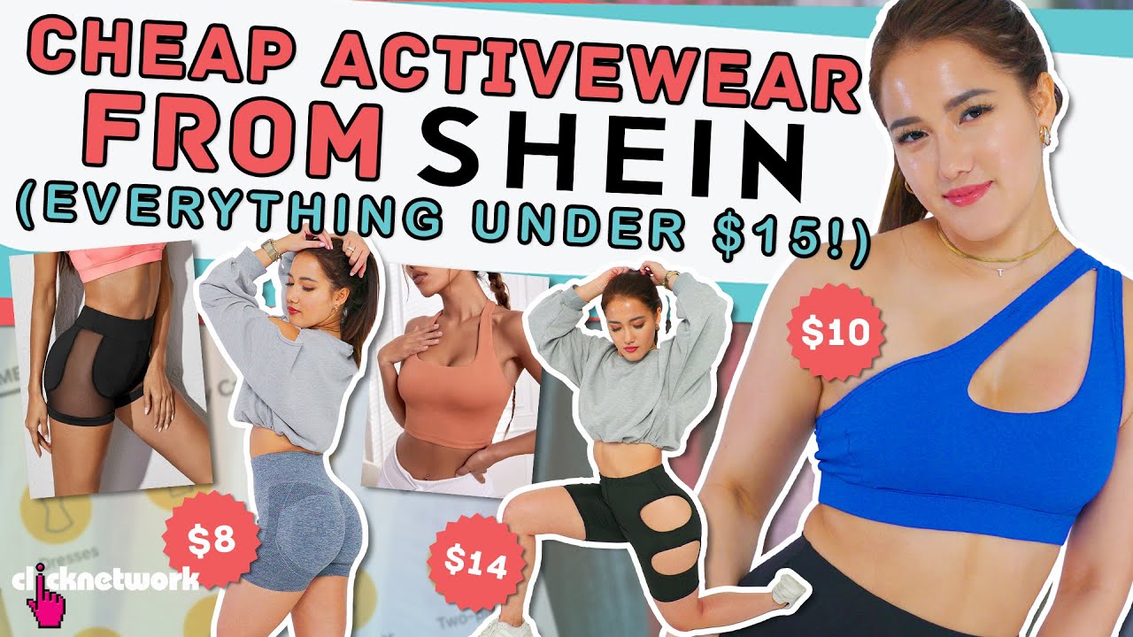 Cheap Activewear From SHEIN (Everything Under $15!) - No Sweat: EP69