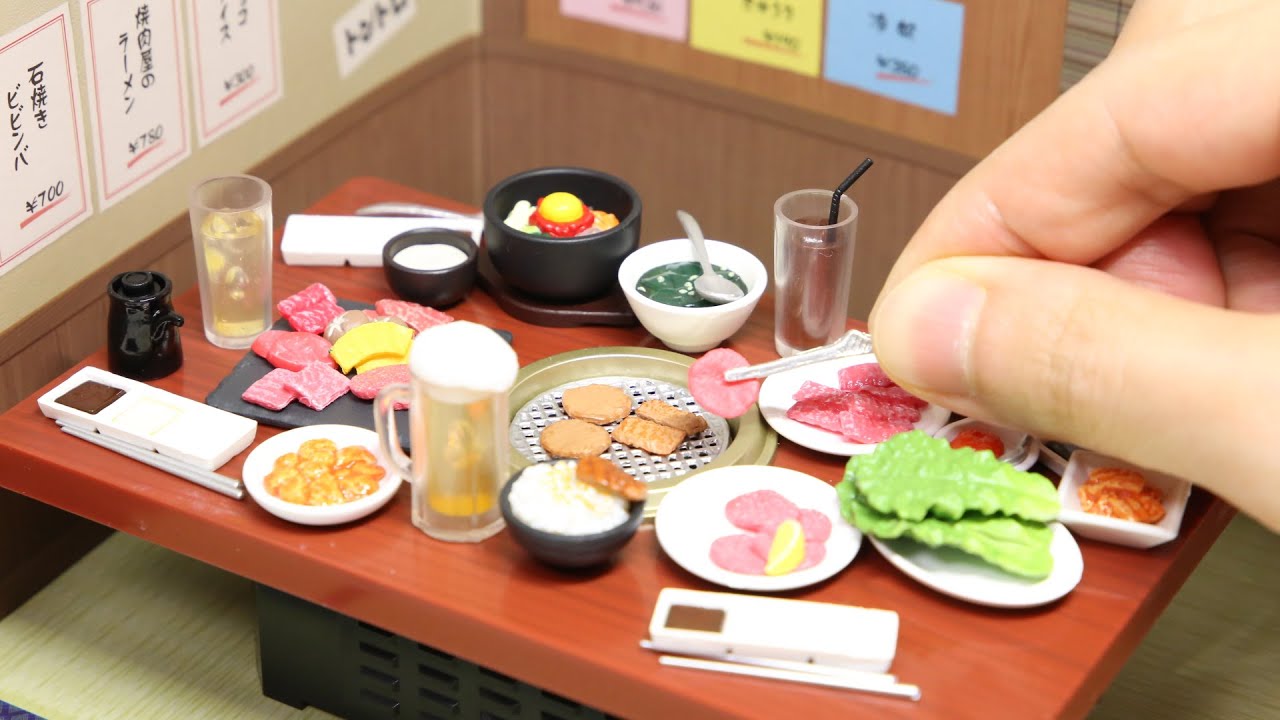 Miniature Japanese BBQ Yakiniku Re-MeNT I love Yakiniku!