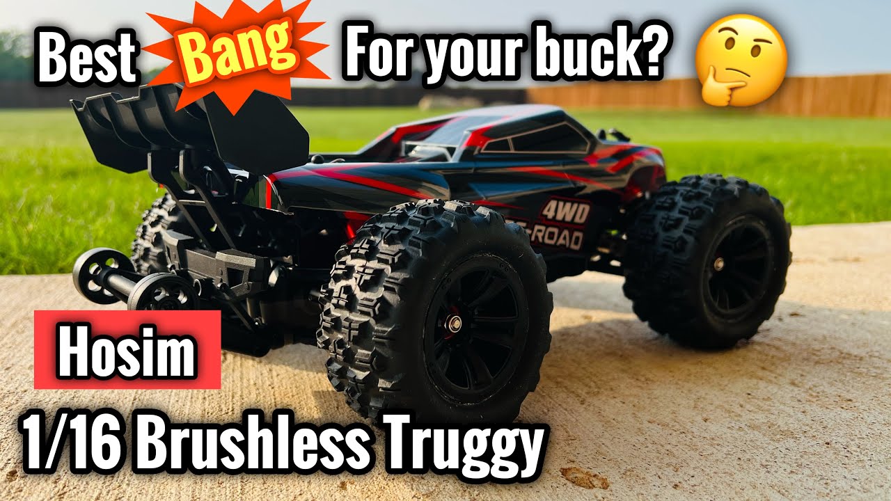 Hosim Truggy Unboxing/First Run!