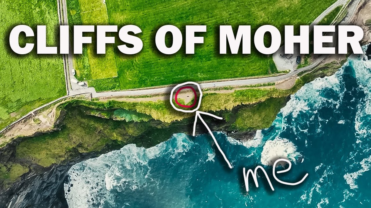 Riding my Harley Davidson to the CLIFFS of MOHER in IRELAND