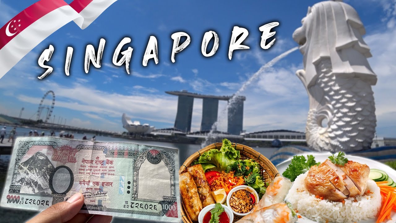 Hajar ma K khana Painxa SINGAPORE ma ? | Thousand Rupee FOOD Challenge in Singapore |