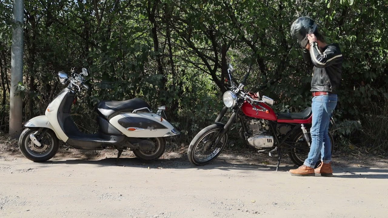 Sunny cafferacer ride