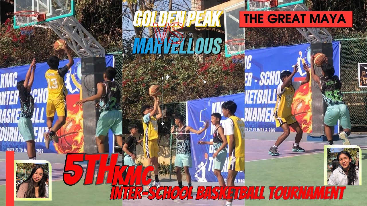 FULL SEMI FINAL GAME- ZERO MERCY | 5TH KMC BASKETBALL TOURNAMENT| BOYS :- GOLDEN PEAK VS MARVELLOUS
