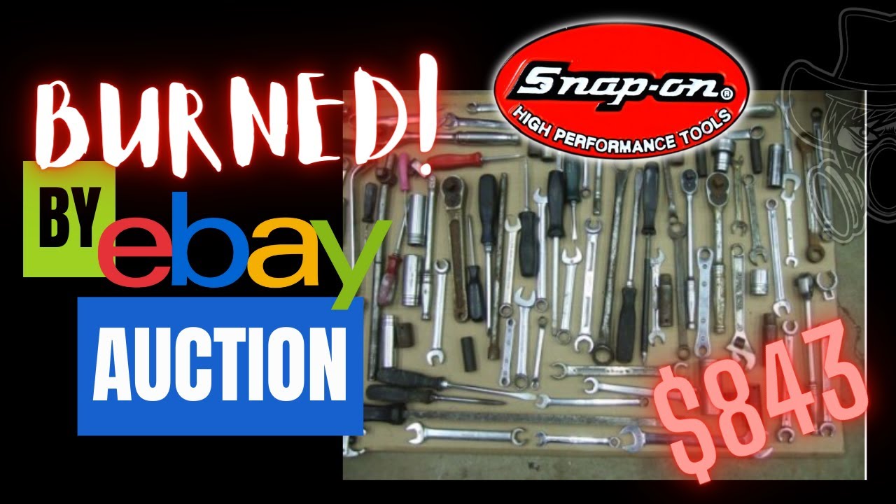 OVERPAID! Huge Snap-on tool haul from an ebay auction! Unboxing an $843 tool auction won on ebay!
