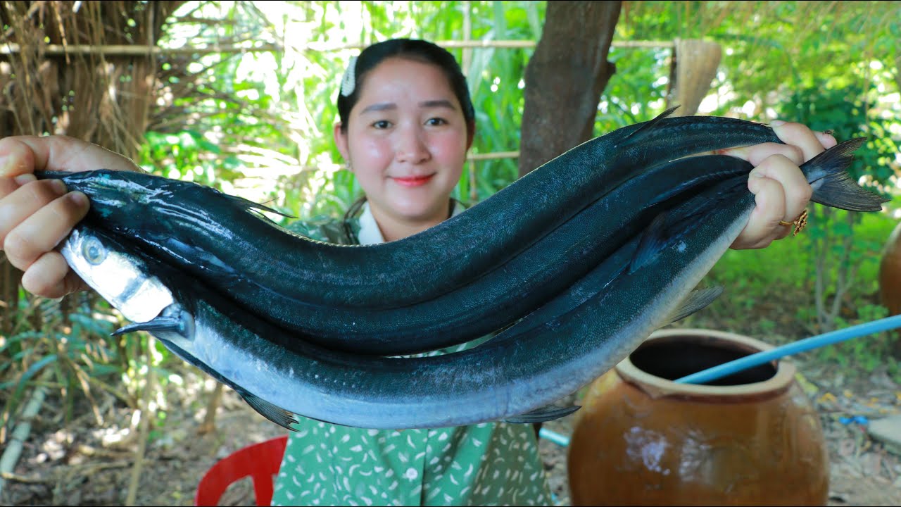 Garfish Grilling Mango Recipe - Cooking With Sros