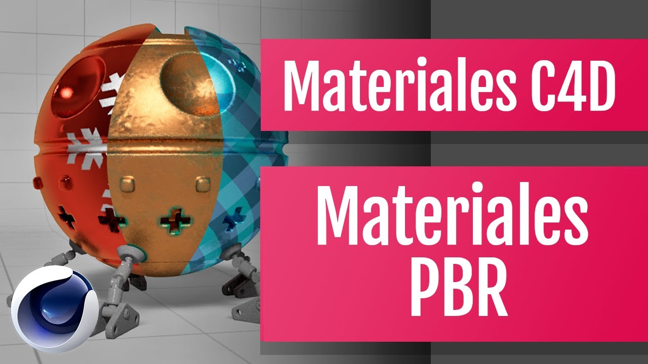Materiales PBR en Cinema 4D (nivel medio)