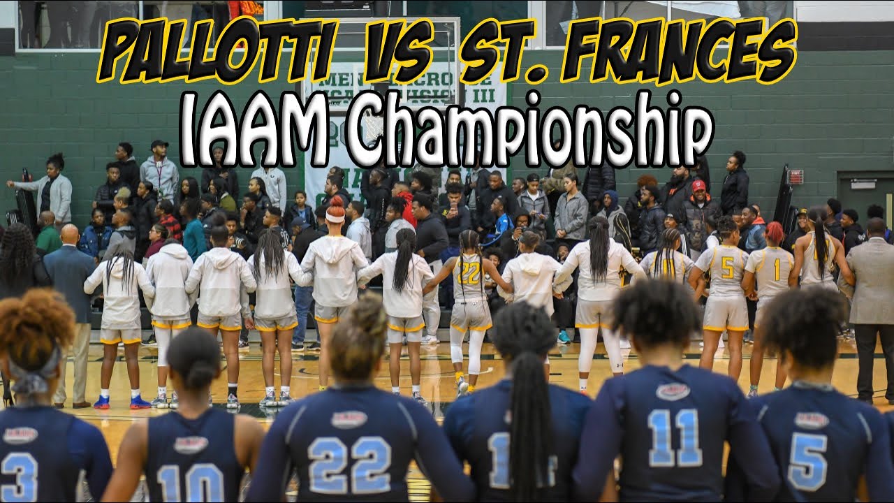 St. Frances vs Pallotti IAAM A Conference Championship Game