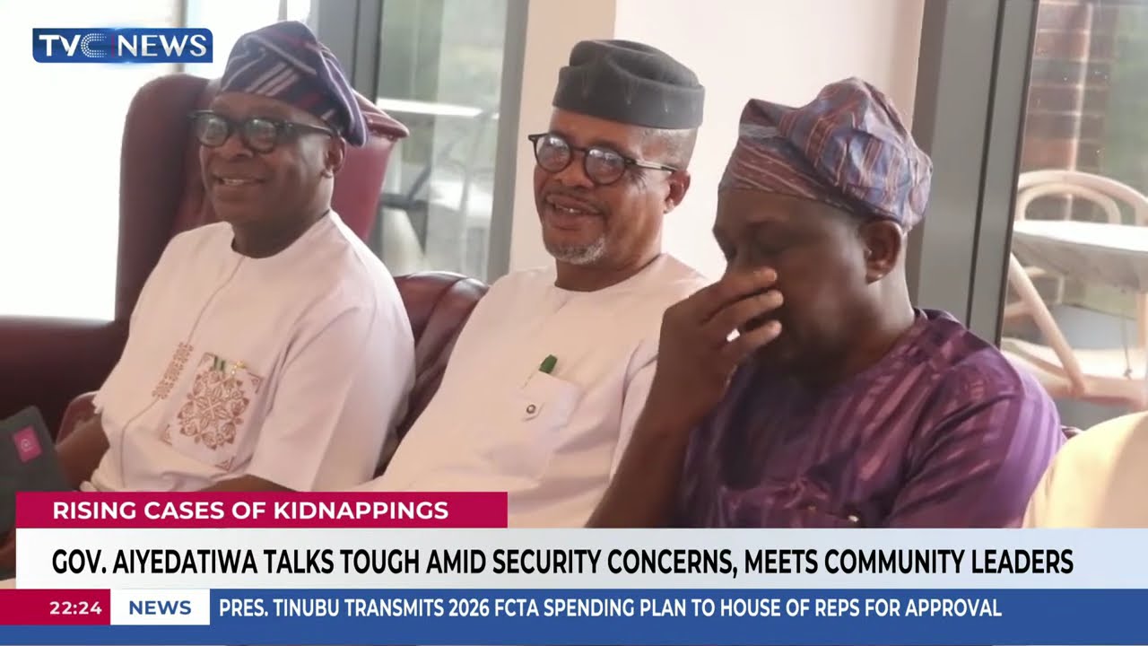 Gov Aiyedatiwa Talks Tough Amid Security Concerns, Meets Community Leaders