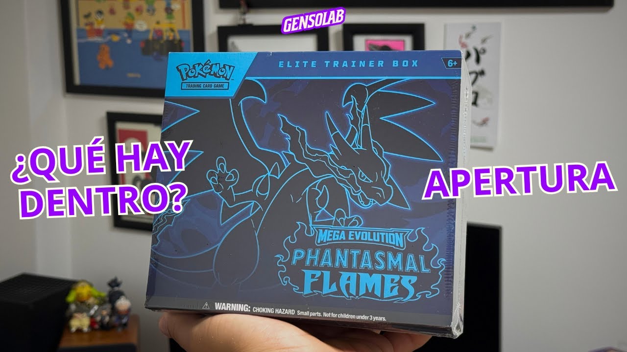 ✨ Unboxing ETB PHANTASMAL FLAMES | ASMR Pokemon | Gensolab TCG