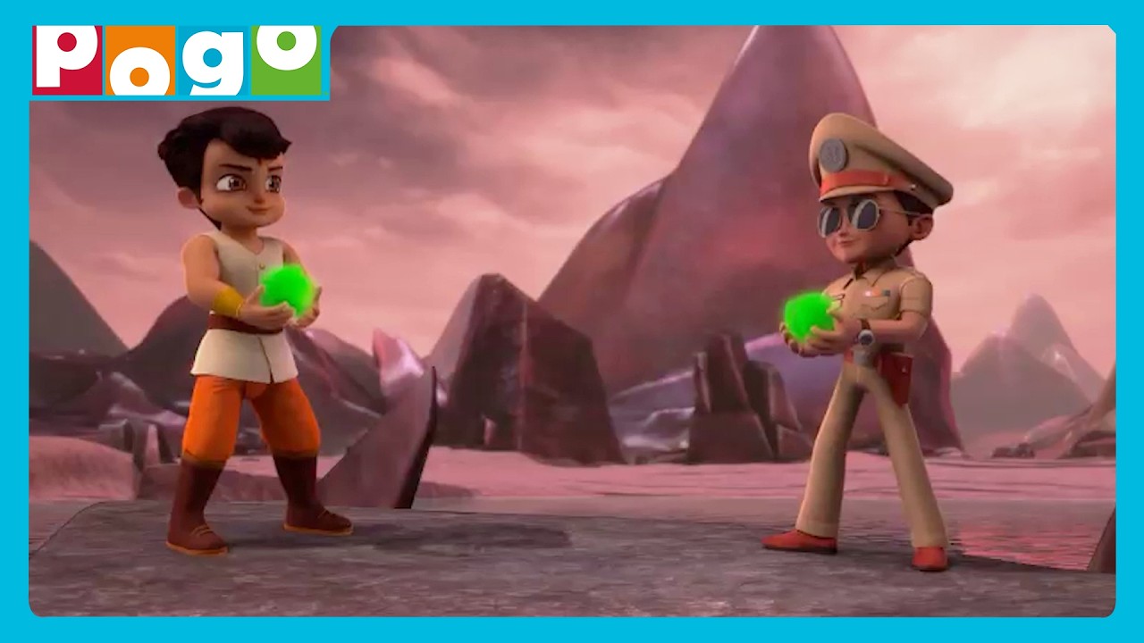 Two Legends, One Battle!⚔️🔥| Fire and Water Clash | Little Singham | Chhota Bheem |@PogoChannel