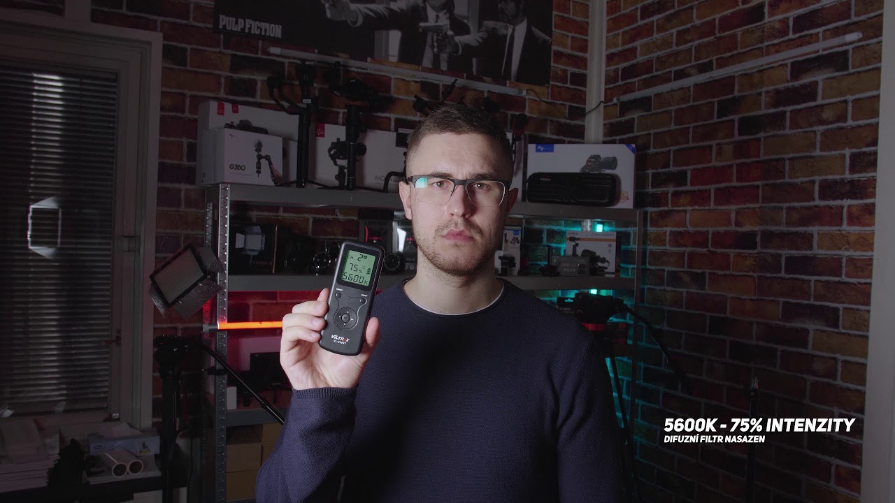 Viltrox video LED světlo VL-D85T (3300-5600K)