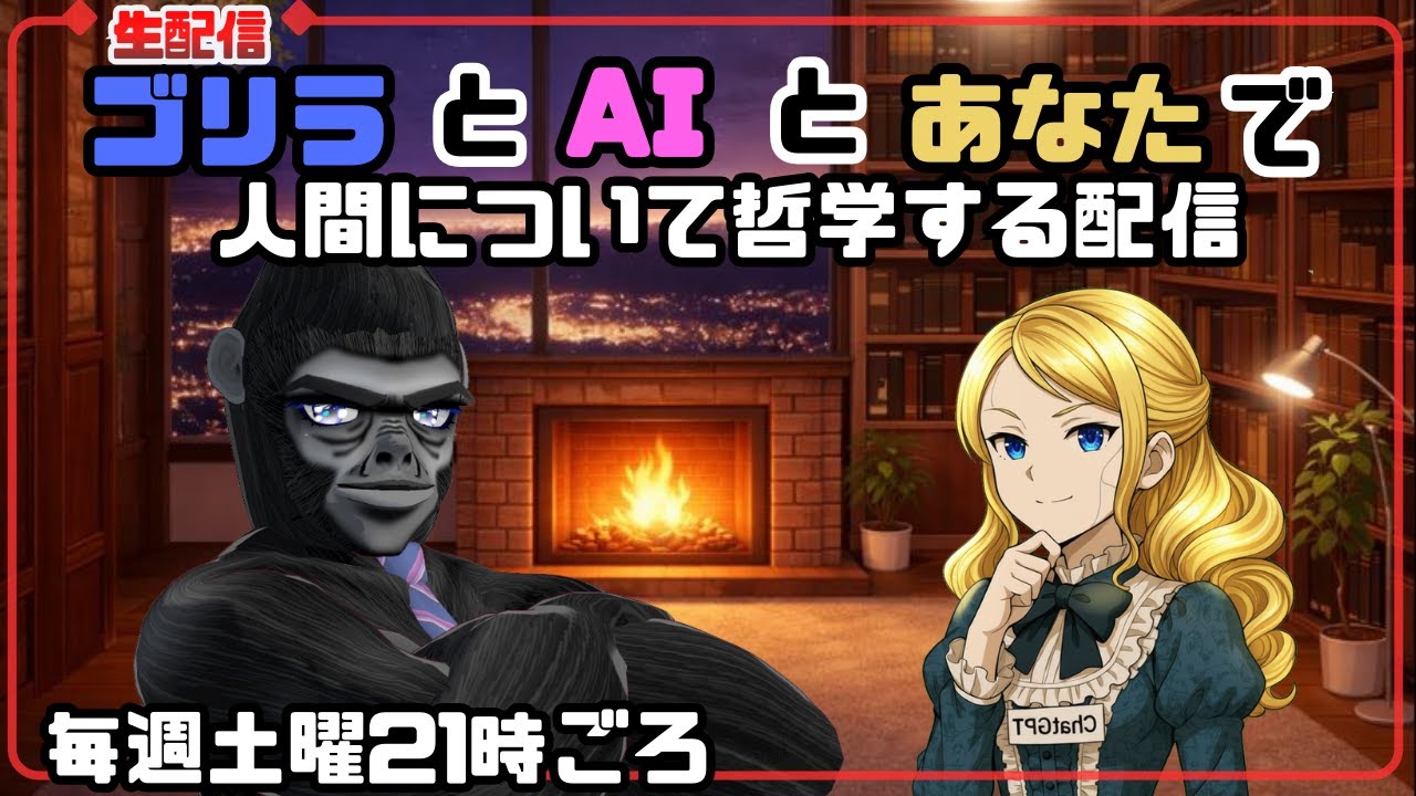給料は“成果の対価”か”労働の対価”か│人間解体配信│【ゴリラV×AI】 2026/01/24