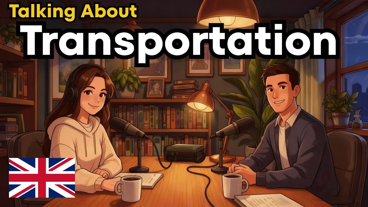 Learn to Talk About Transportation in English | English Conversation Practice
