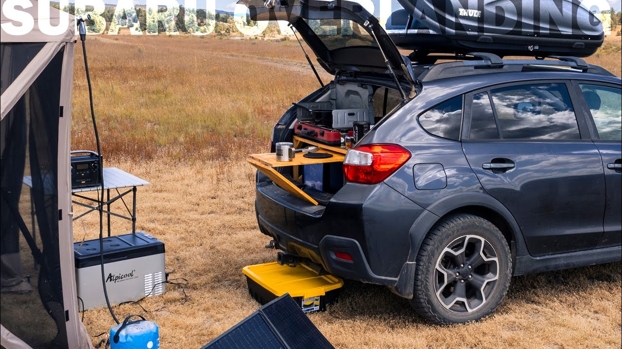Мой комплект SUBARU CROSSTREK для путешествий по бездорожью (как профессиональный фотограф/ютубер...