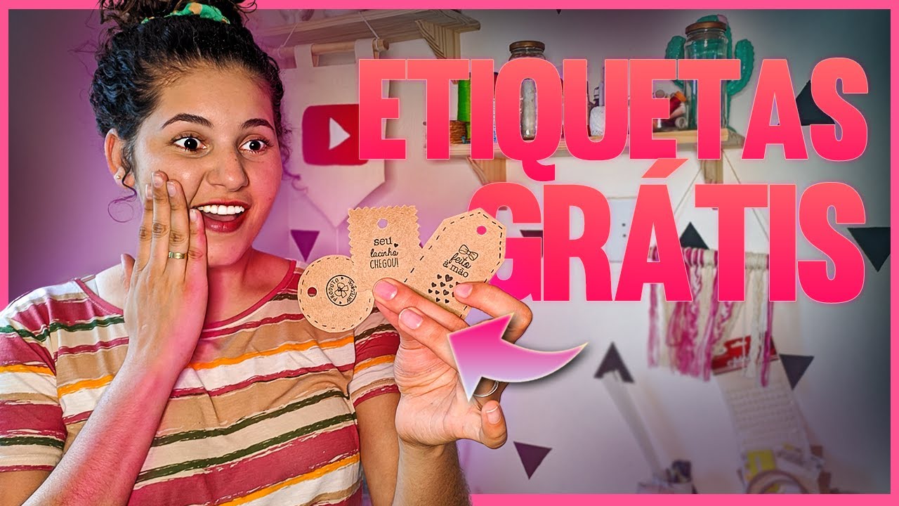 Faça Você mesmo Tags Personalizadas de Papel Kraft sem impressão [ETIQUETAS PARA ROUPA/PRODUTOS]