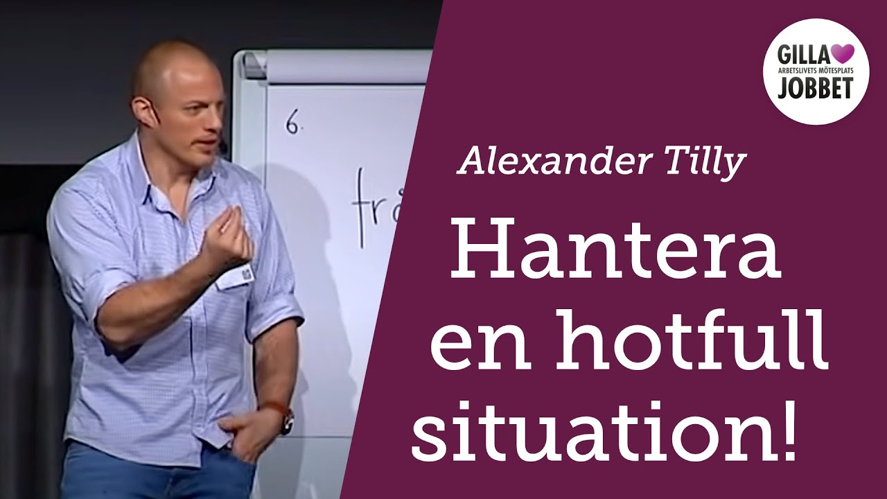 Så hanterar du en hotfull situation