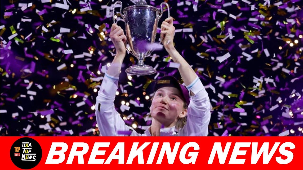 Елена Рыбакина ошеломила Арину Соболенко и впервые выиграла титул WTA Finals