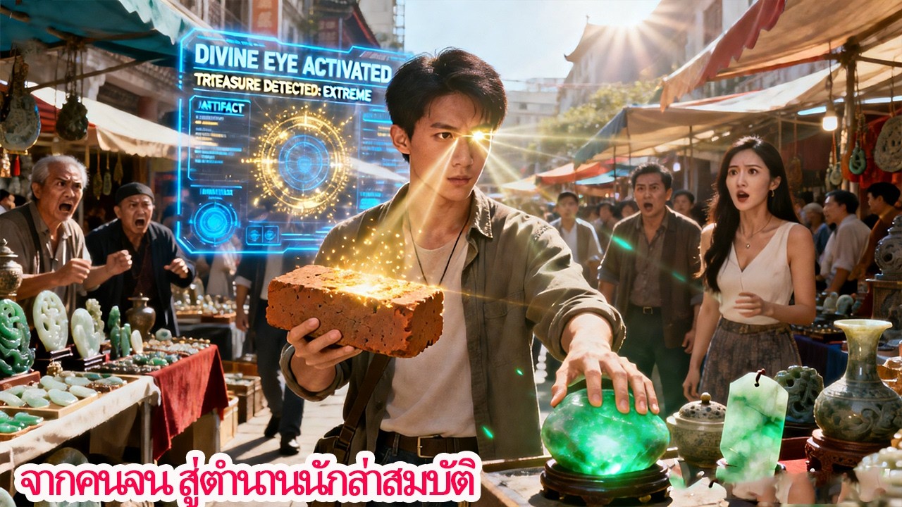 ก้อนอิฐปลุกระบบ! ดวงตาเทพ มือเทพ เปิดโกงสองชั้น เก็บหยกโบราณทั่วโลก