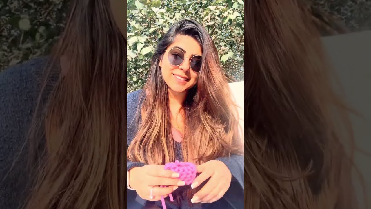 Crochet a Pink AirPods Cover 🌸 | Easy T-Shirt Yarn Tutorial (Beginner Friendly) #crochettutorial 