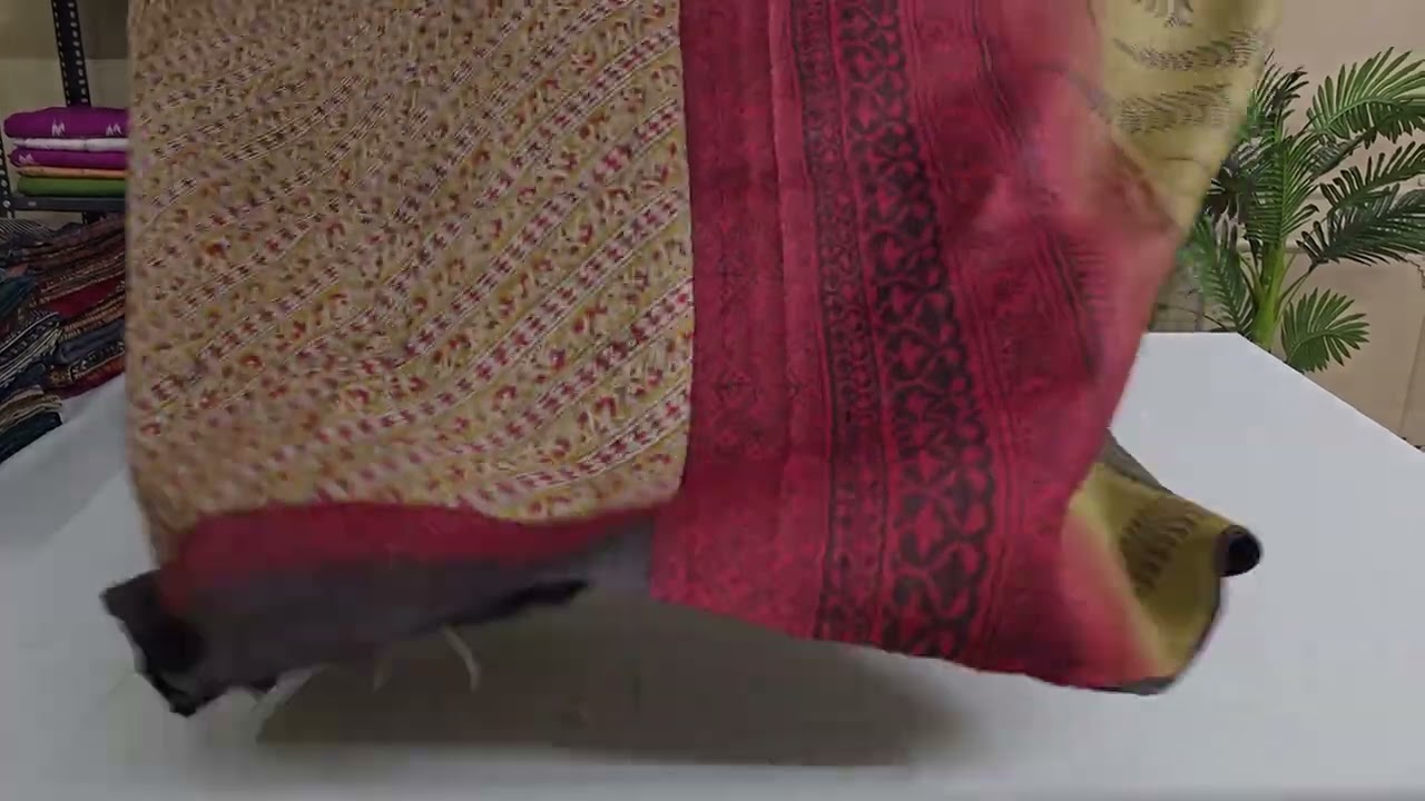 Multi-color tussar silk saree PSWS140031 #tussarsilks #indianhandlooms #handloom