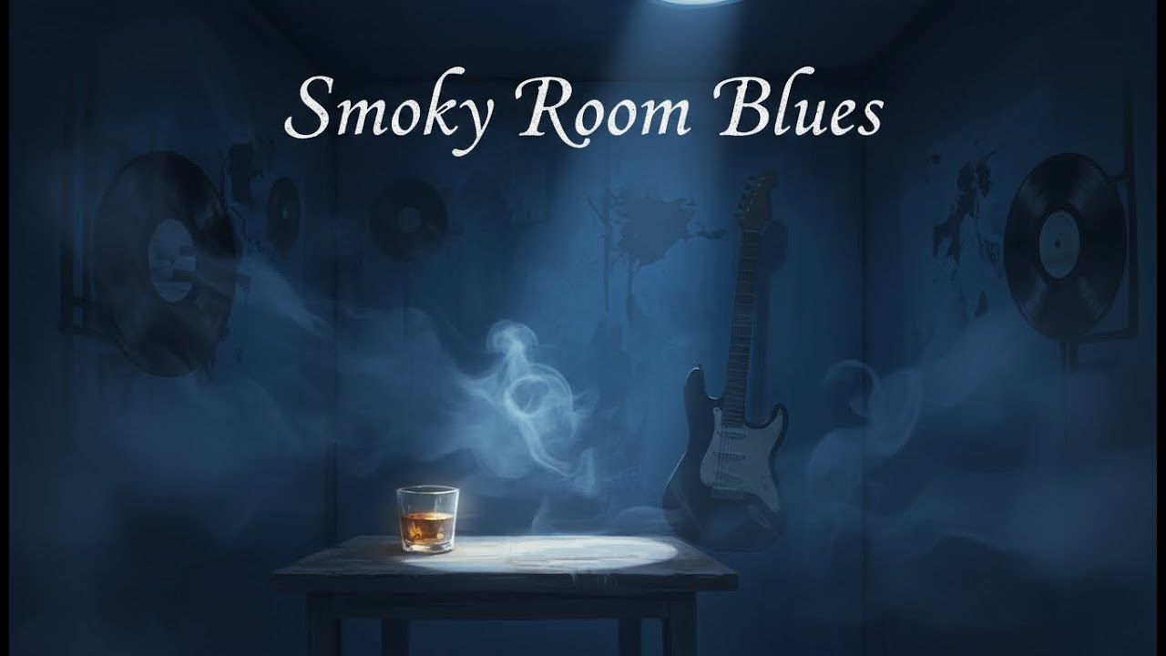 Smoky Room Blues – Fast Electric Blues, , Guitar Groove  Upbeat Roadhouse Jam.