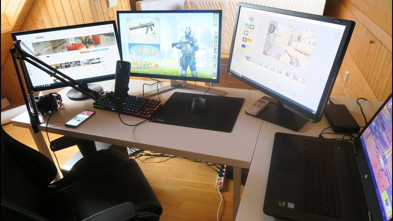 Můj Gaming Setup! IX Gaming 2018