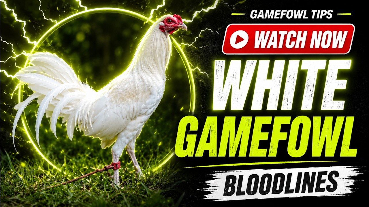 The Legacy of White Gamefowl Bloodlines: A Testament to Strength and Purity
