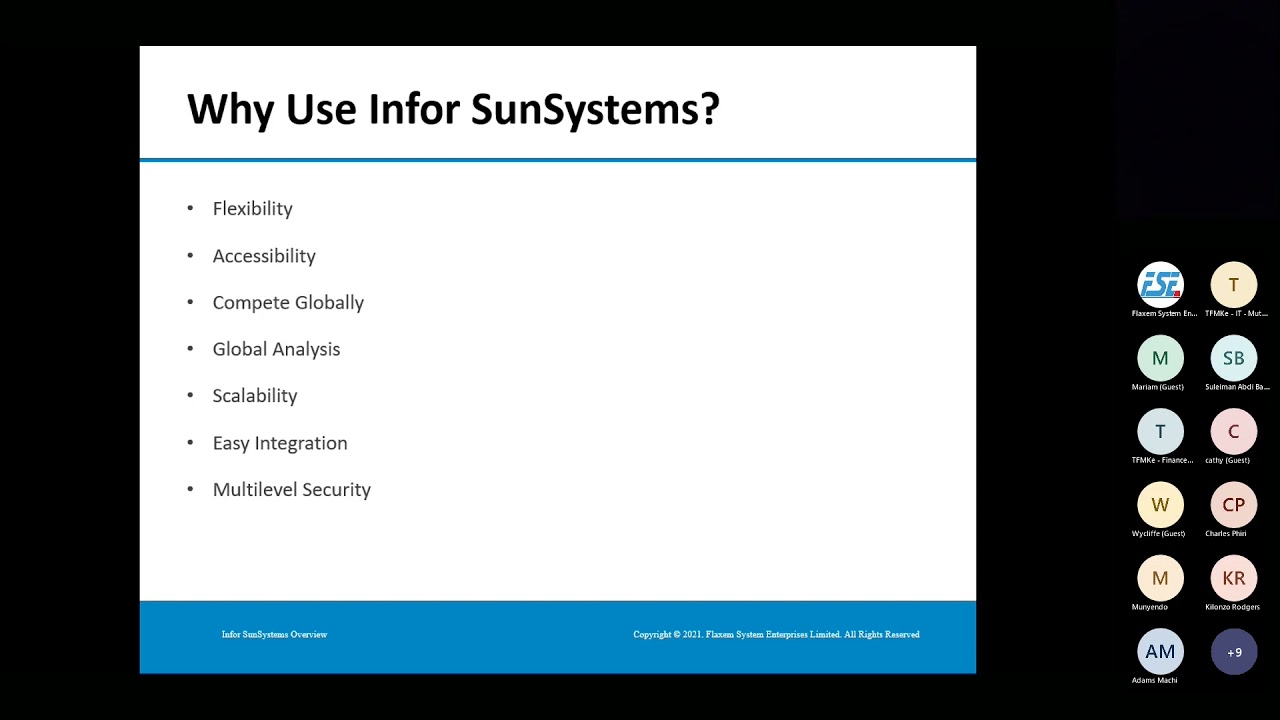 Overview of Infor SunSystems - The best business and accounting software