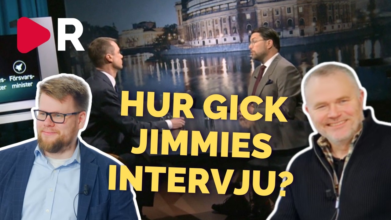 Riks reagerar: Jimmie Åkesson grillas i SVT Agenda