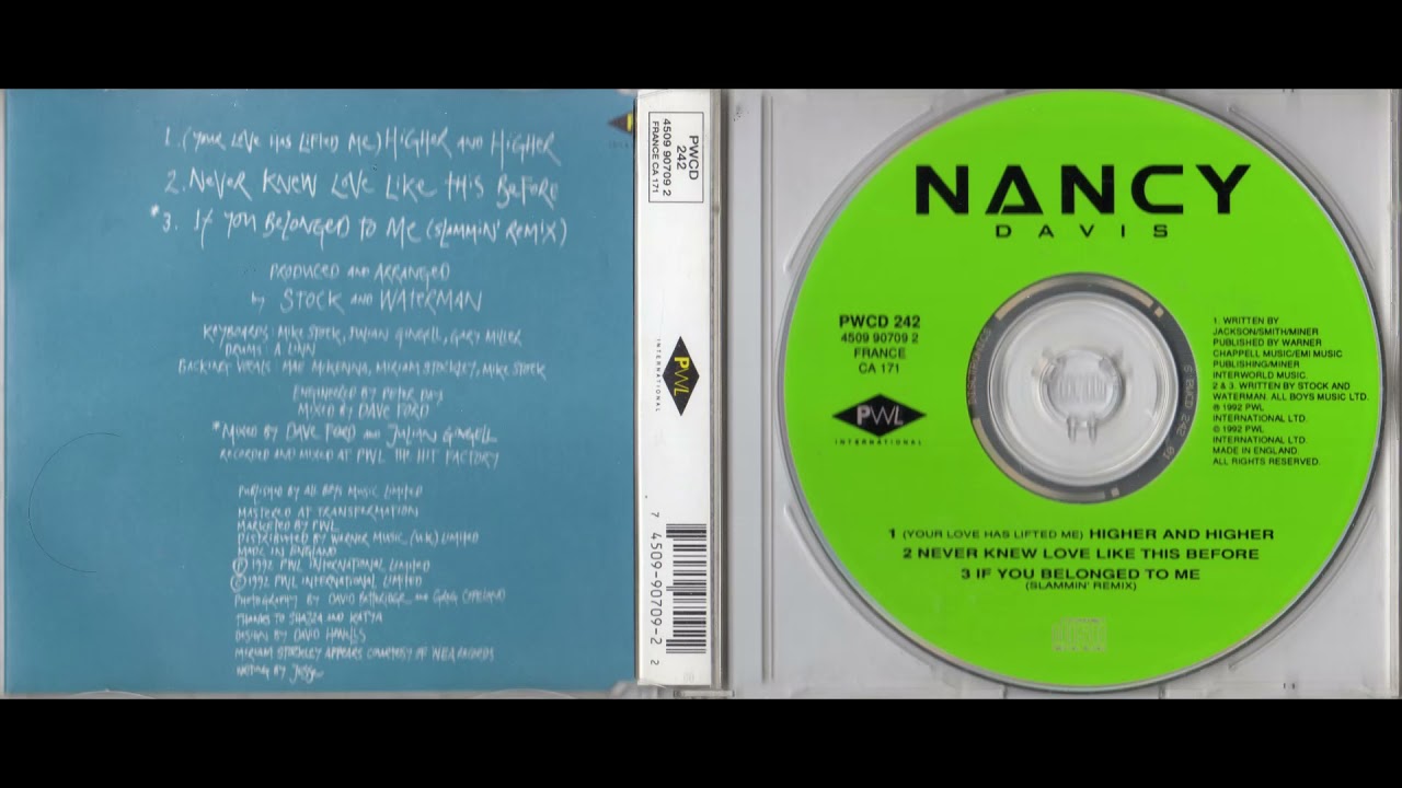 Nancy Davis - Never Knew Love Like This Before (92)